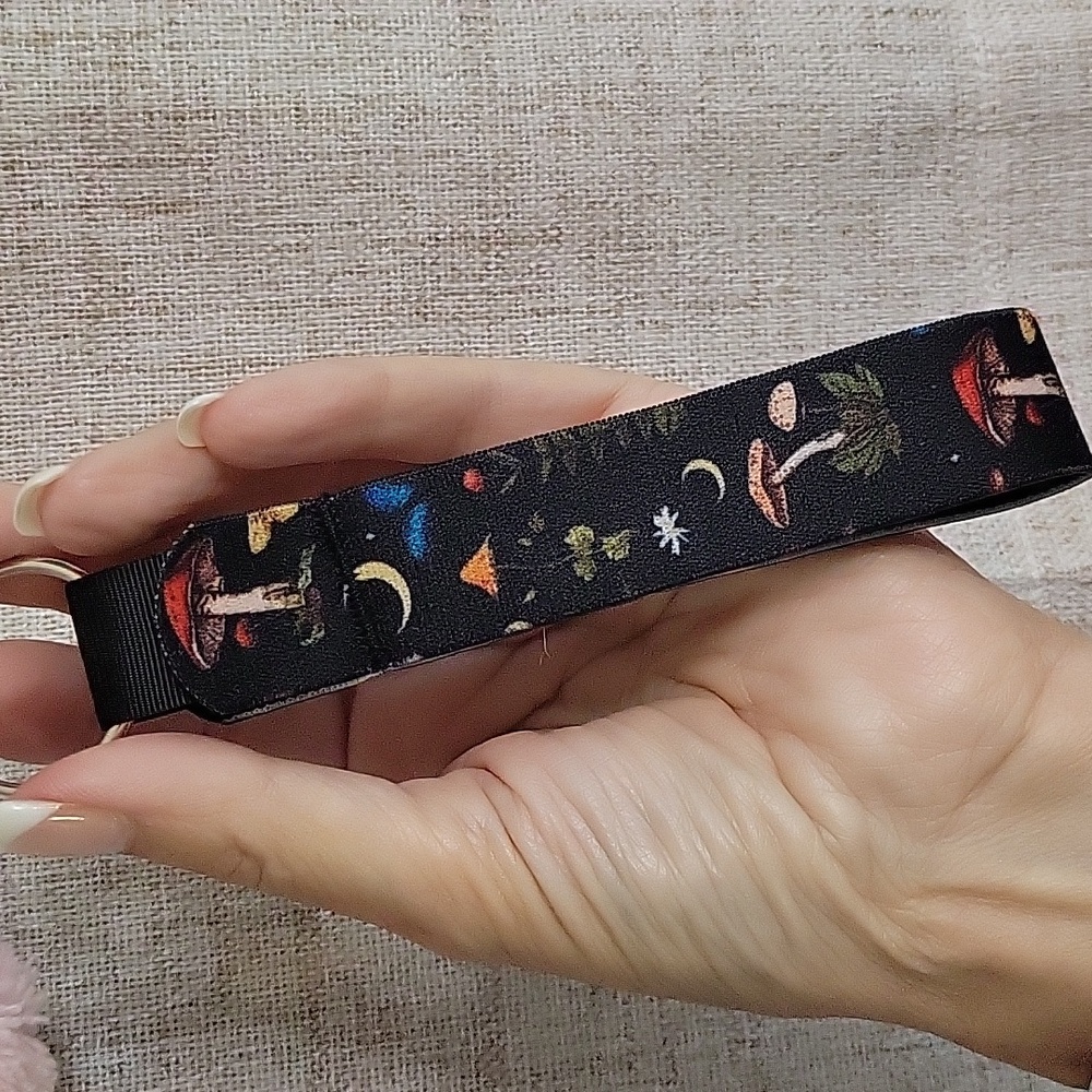 Mushroom Moon Keychain